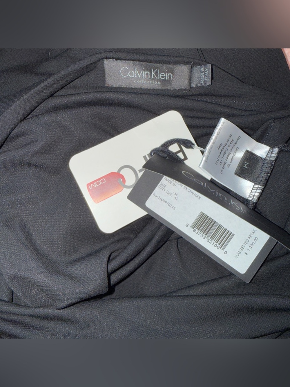 CALVIN KLEIN COLLECTION Kassy GOWN M - Picture 6 of 6